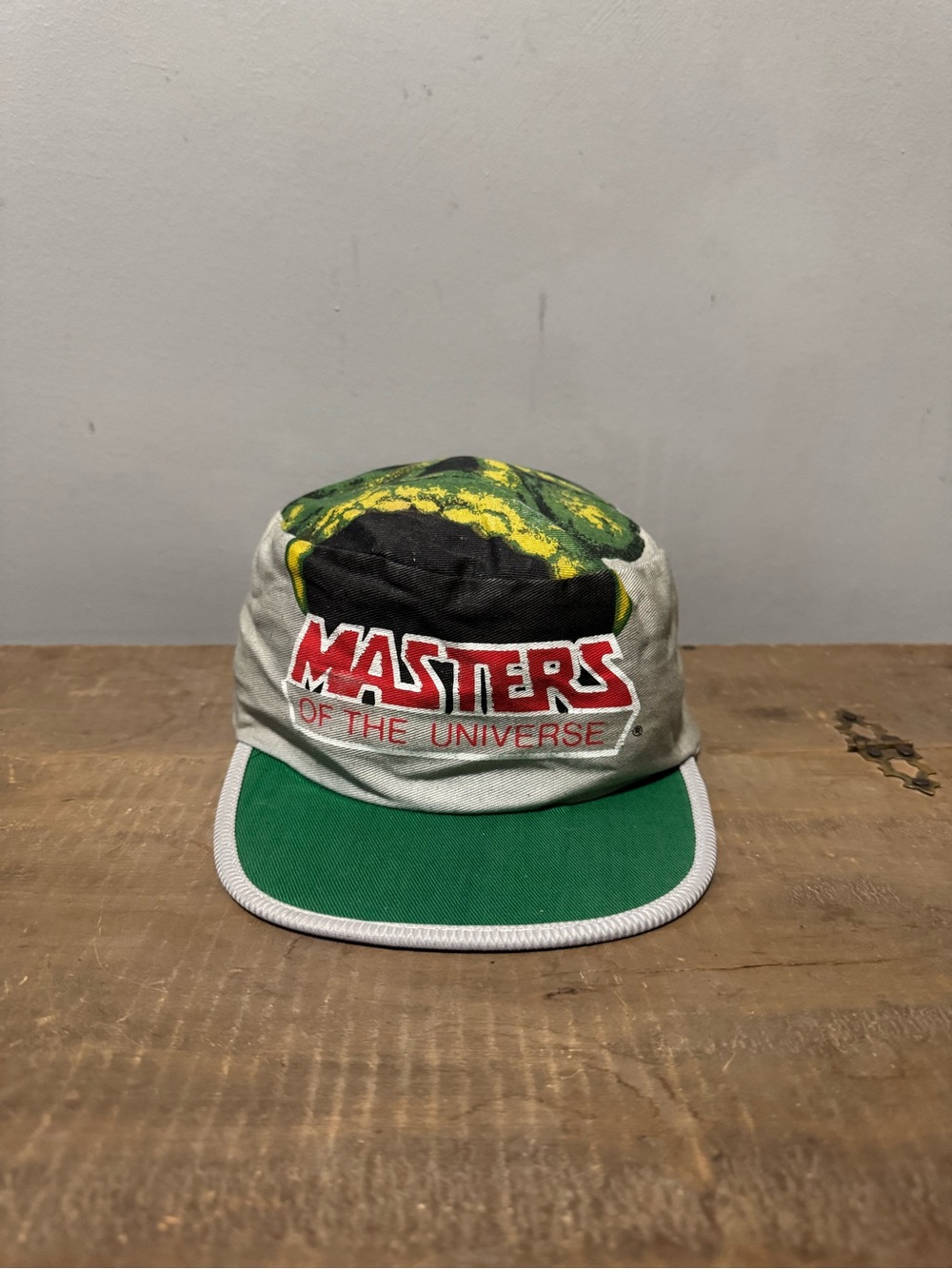 Vintage 80s Masters of the Universe He-Man Kids Cap Skull Hat MOTU Taiwan